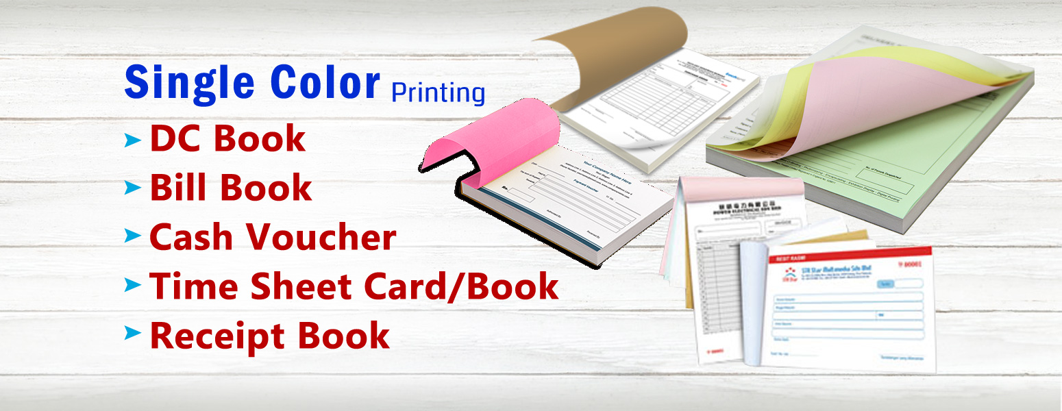 Bill Book Printing Service in singaperumalkoil